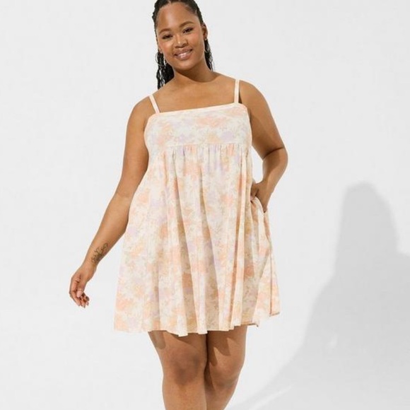 Torrid Mini Challis Sleeveless Sundress 3 NWT - Picture 1 of 6